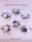 Set of 6 Purple Artificial Wedding Flower Centerpieces, Pre-Made Mini Bridesmaid Bouquets with PE & Silk Flowers, Faux Lavender Floral Arrangements for Wedding Reception Table, Bridal Shower, Home Decor